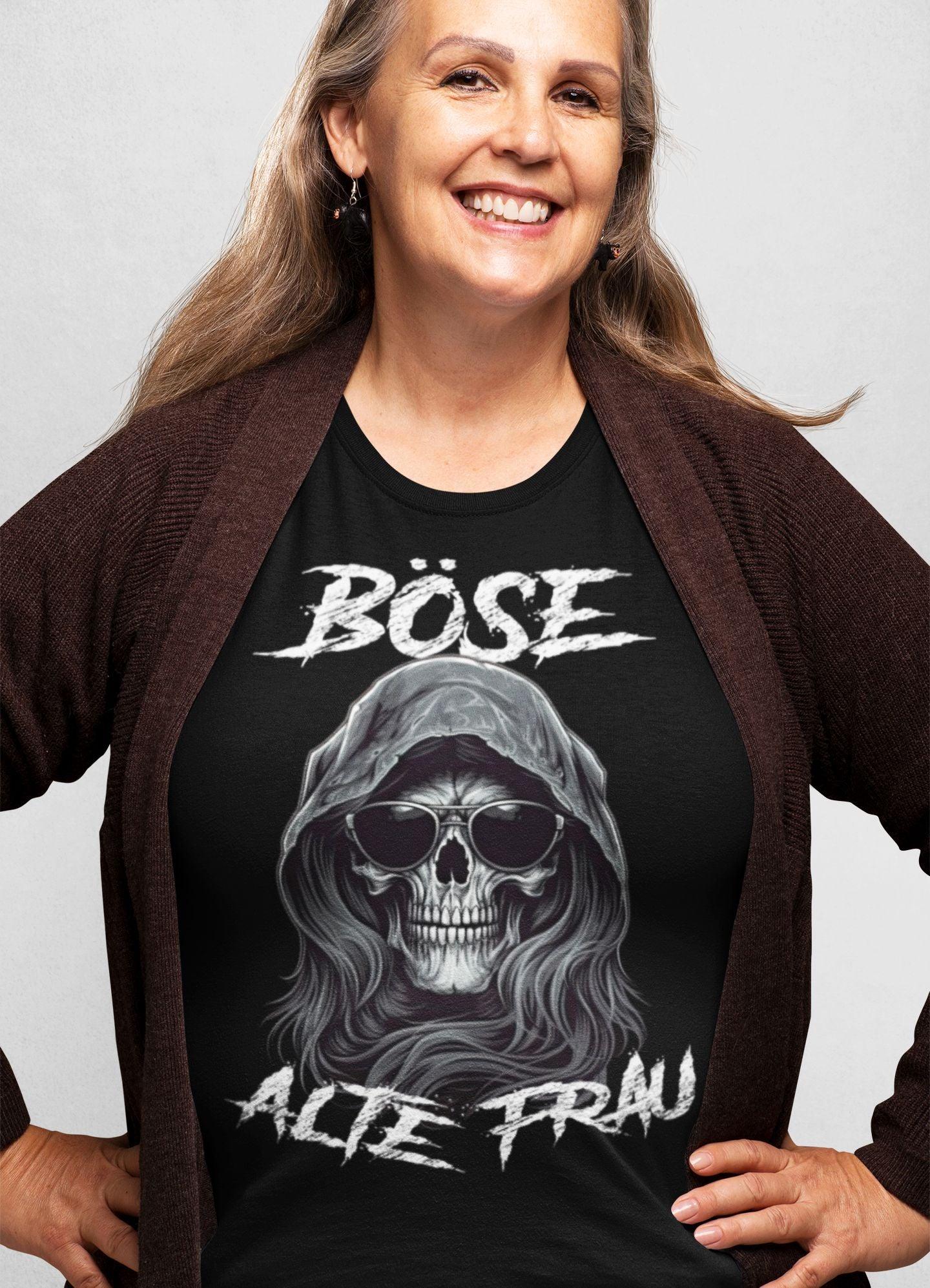 Böse alte Frau II - Ladies Shirt - Totally Wasted