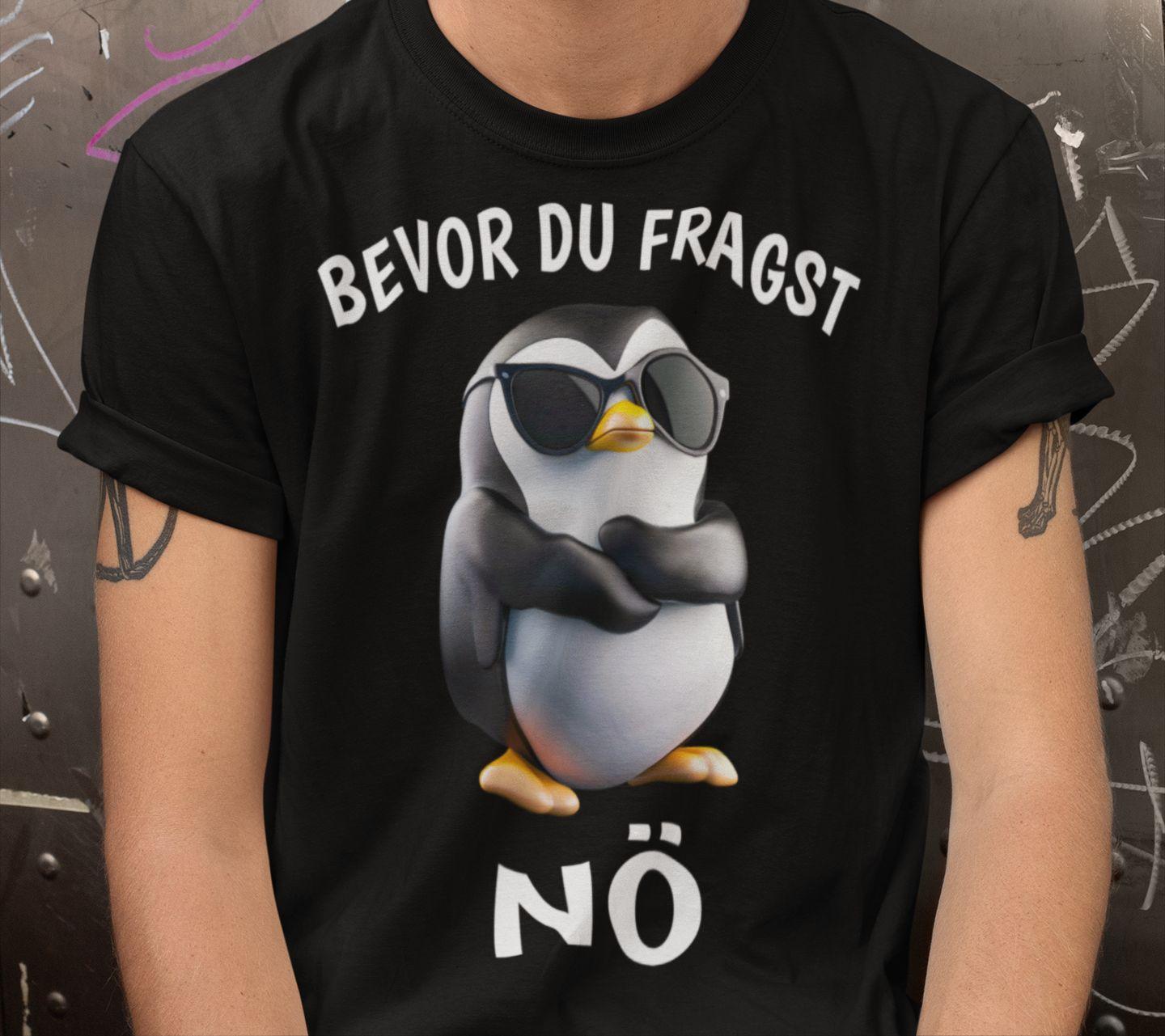 Bevor du fragst - Nö - Shirt - Totally Wasted