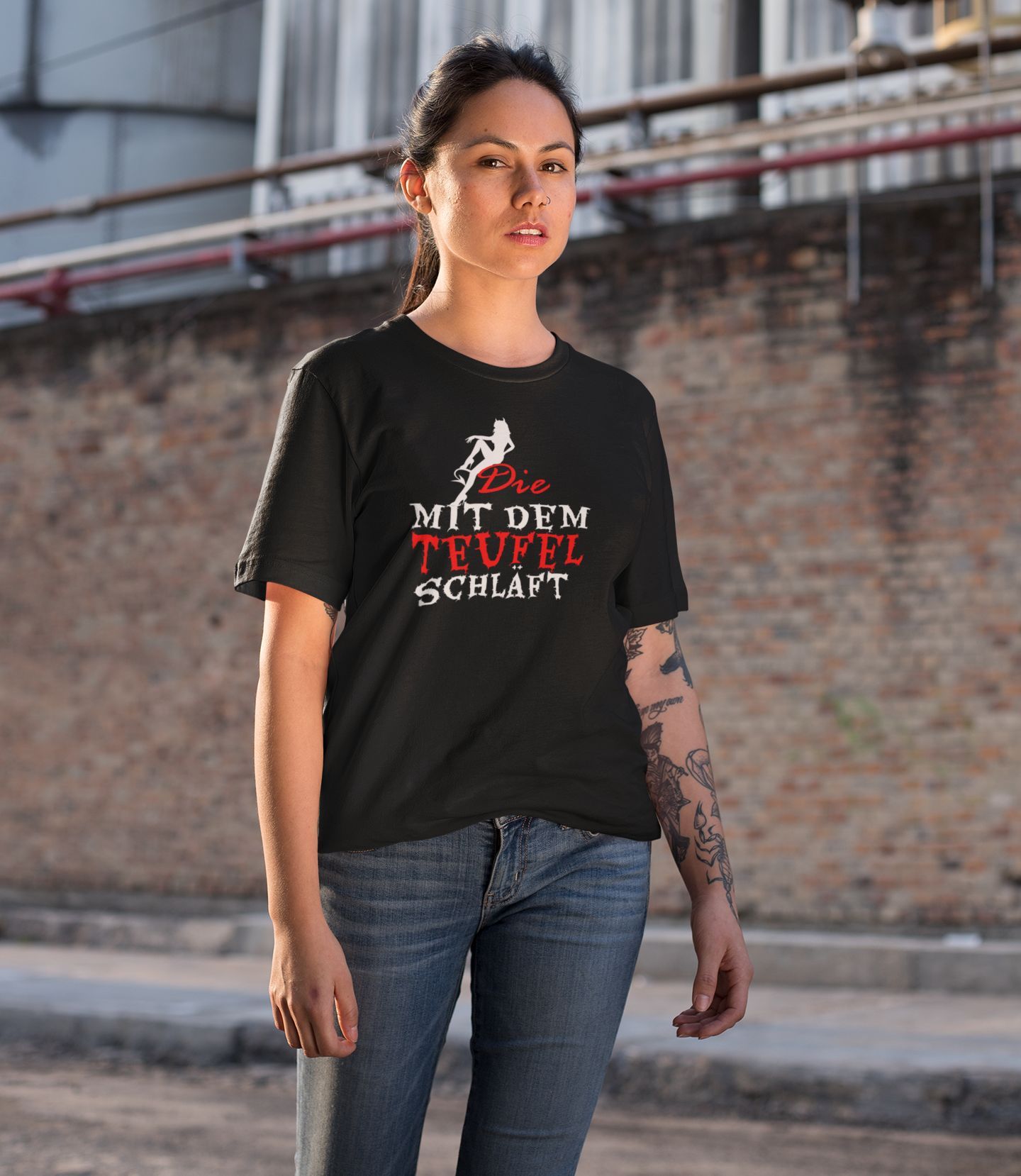 Die mit dem Teufel schläft - Shirt - Totally Wasted