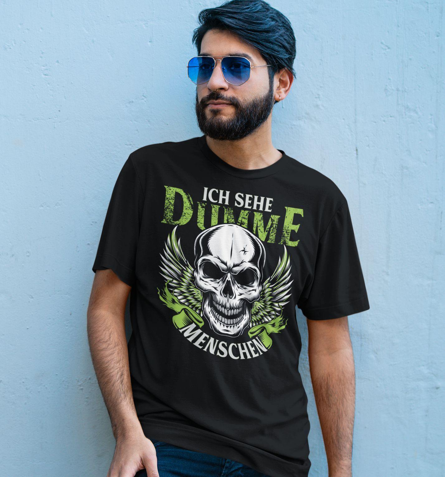 Ich sehe dumme Menschen - Shirt - Totally Wasted