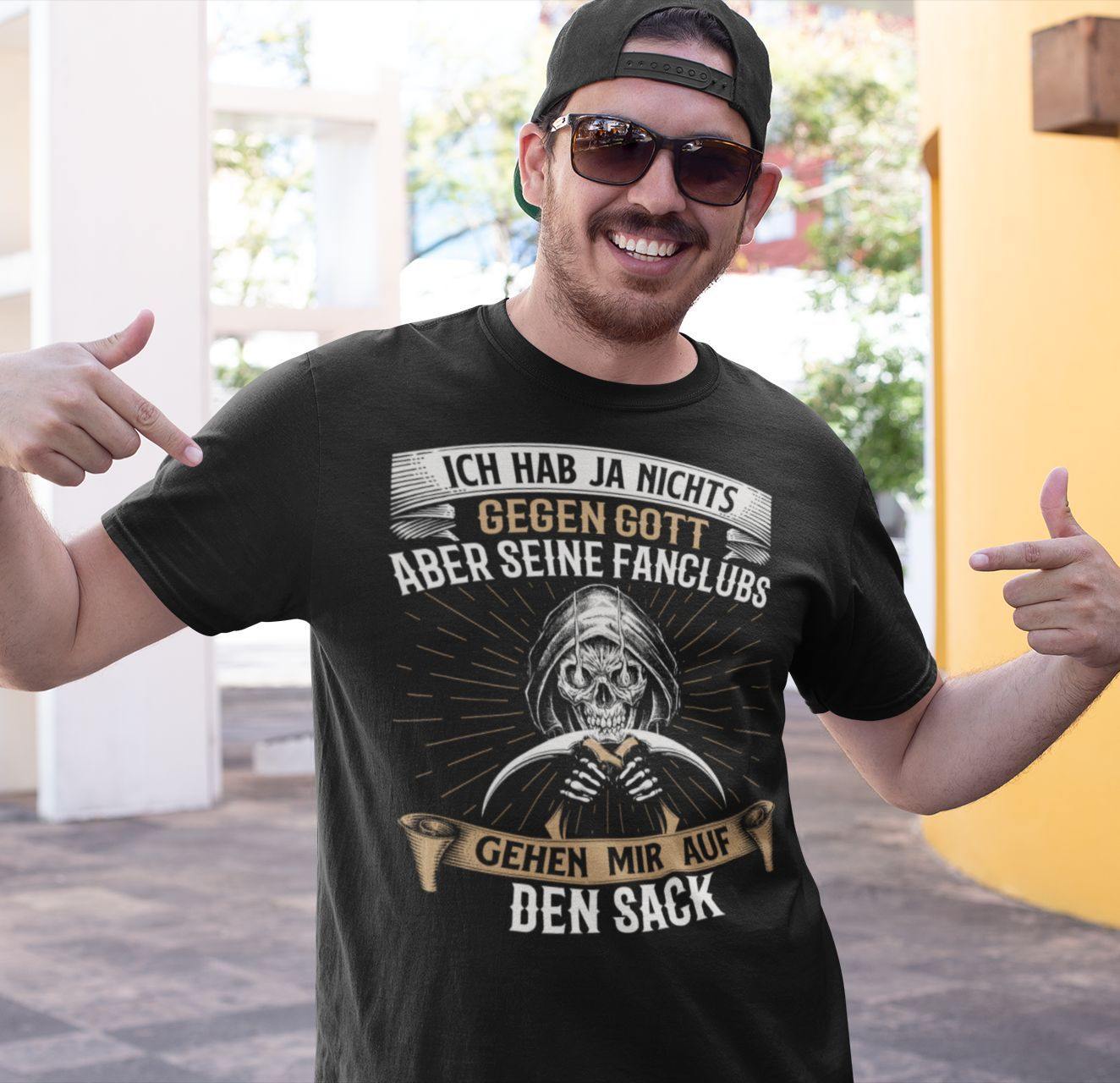 Ich hab nichts gegen Gott, aber seine Fanclubs gehen mir auf den Sack - Shirt - Totally Wasted