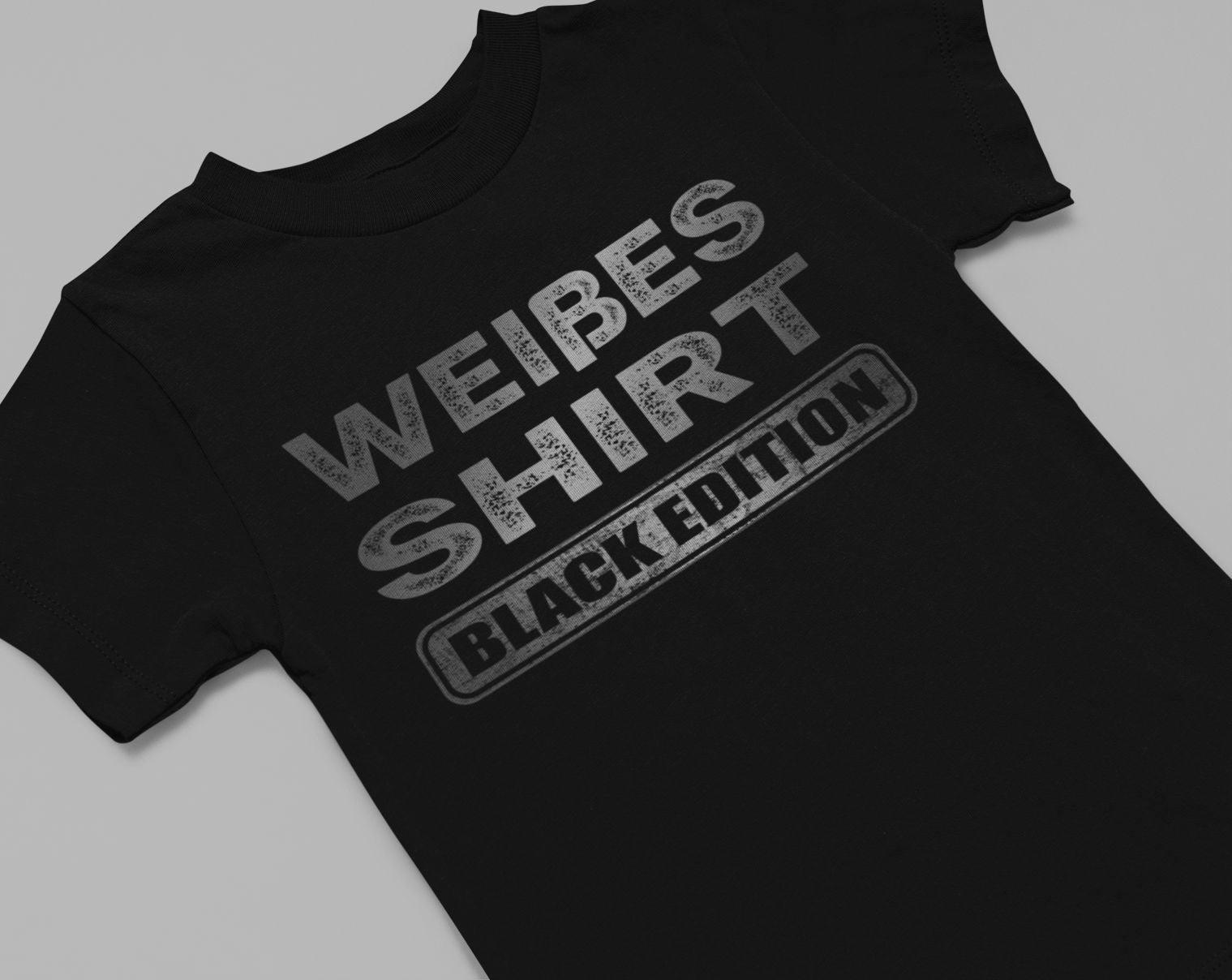 Weißes Shirt VII - Black Edition - Totally Wasted