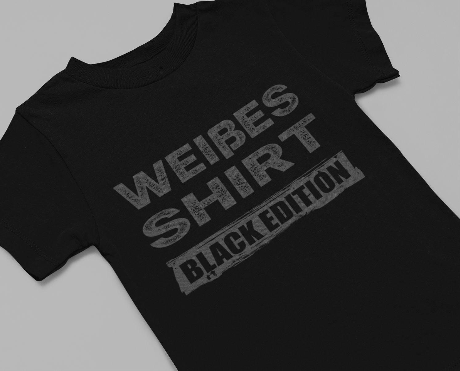 Weißes Shirt - Black Edition - Totally Wasted
