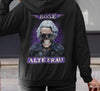 Böse alte Frau IV - Backprint Hoodie - Totally Wasted