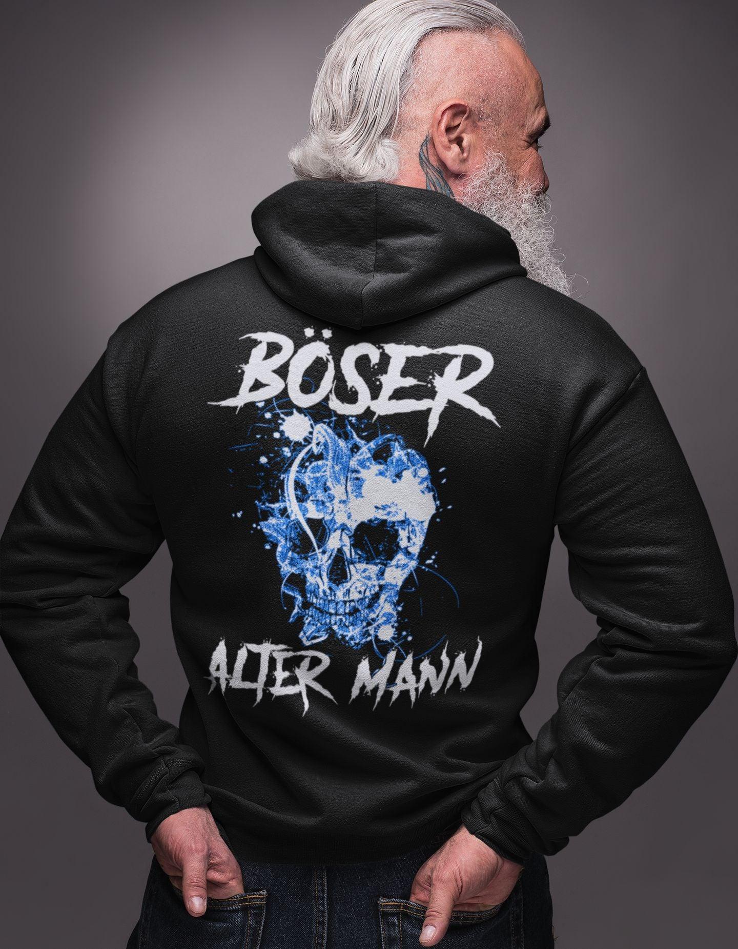 Böser alter Mann - Backprint Hoodie - Totally Wasted