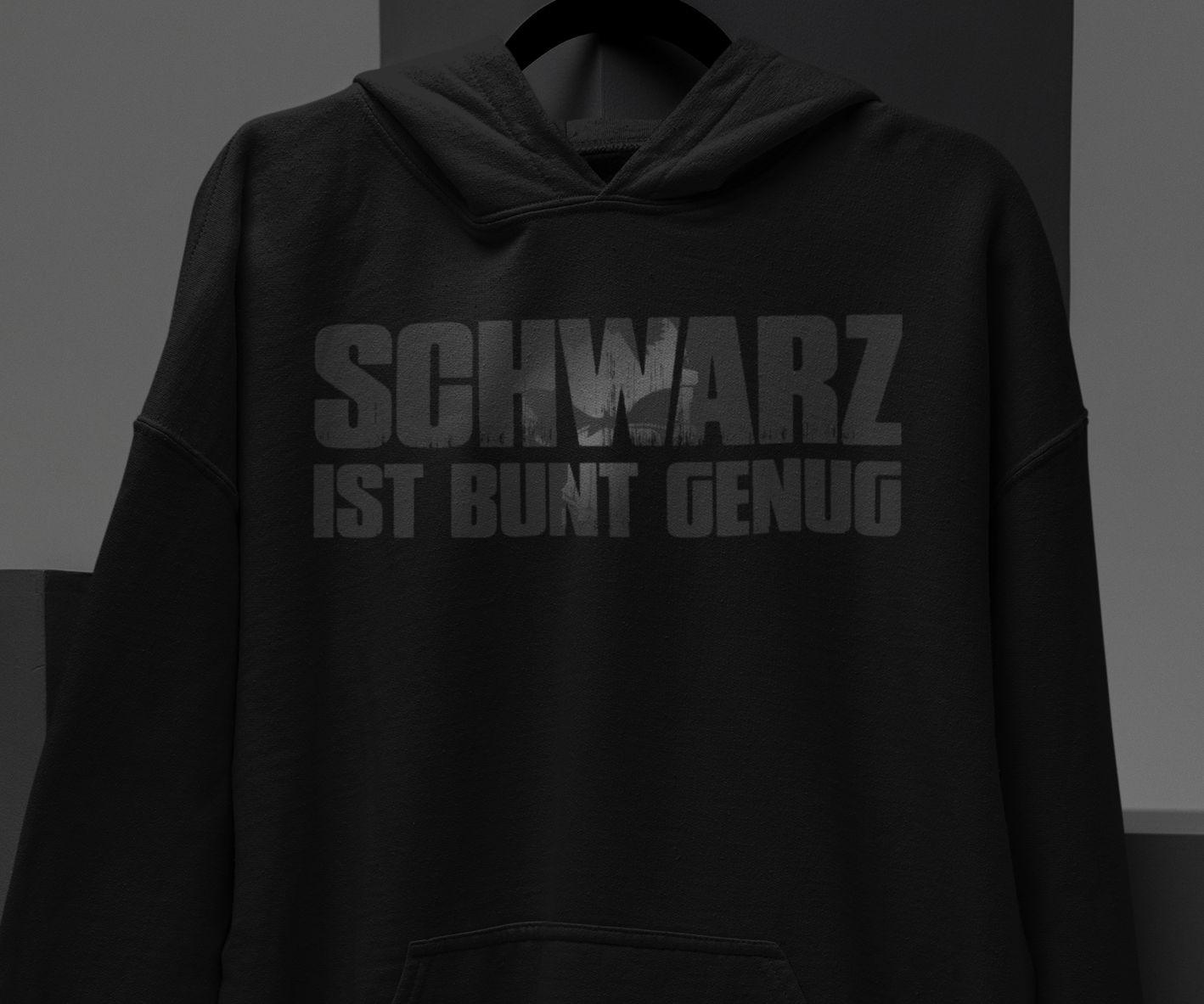 Schwarz ist bunt genug I - Hoodie