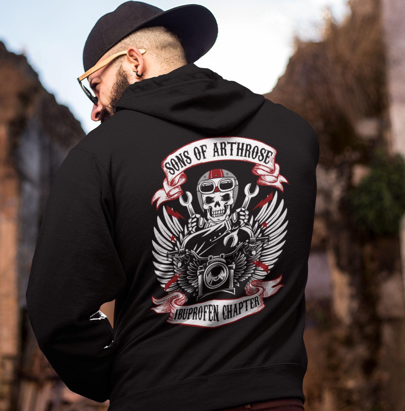 Sons of Arthrose - Backprint Hoodie - Totally Wasted