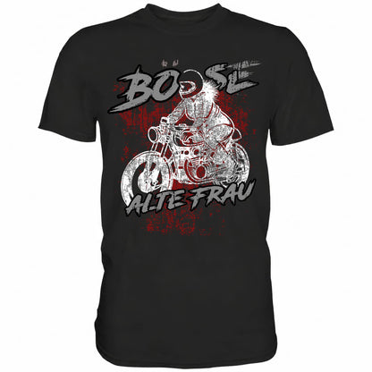 Böse alte Frau Bike - Shirt - Totally Wasted