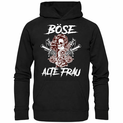 Böse alte Frau - Hoodie - Totally Wasted