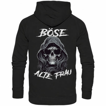 Böse alte Frau II - Backprint Hoodie - Totally Wasted