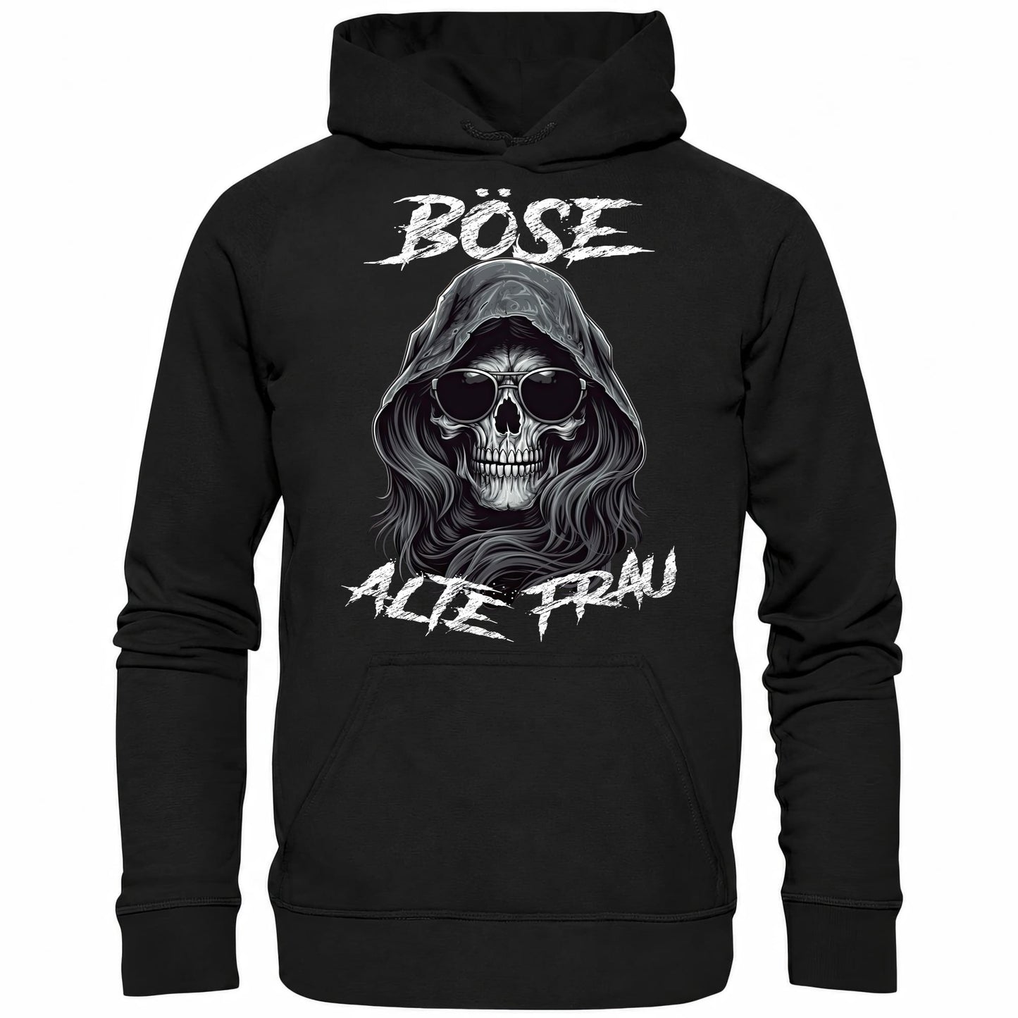 Böse alte Frau II - Hoodie - Totally Wasted