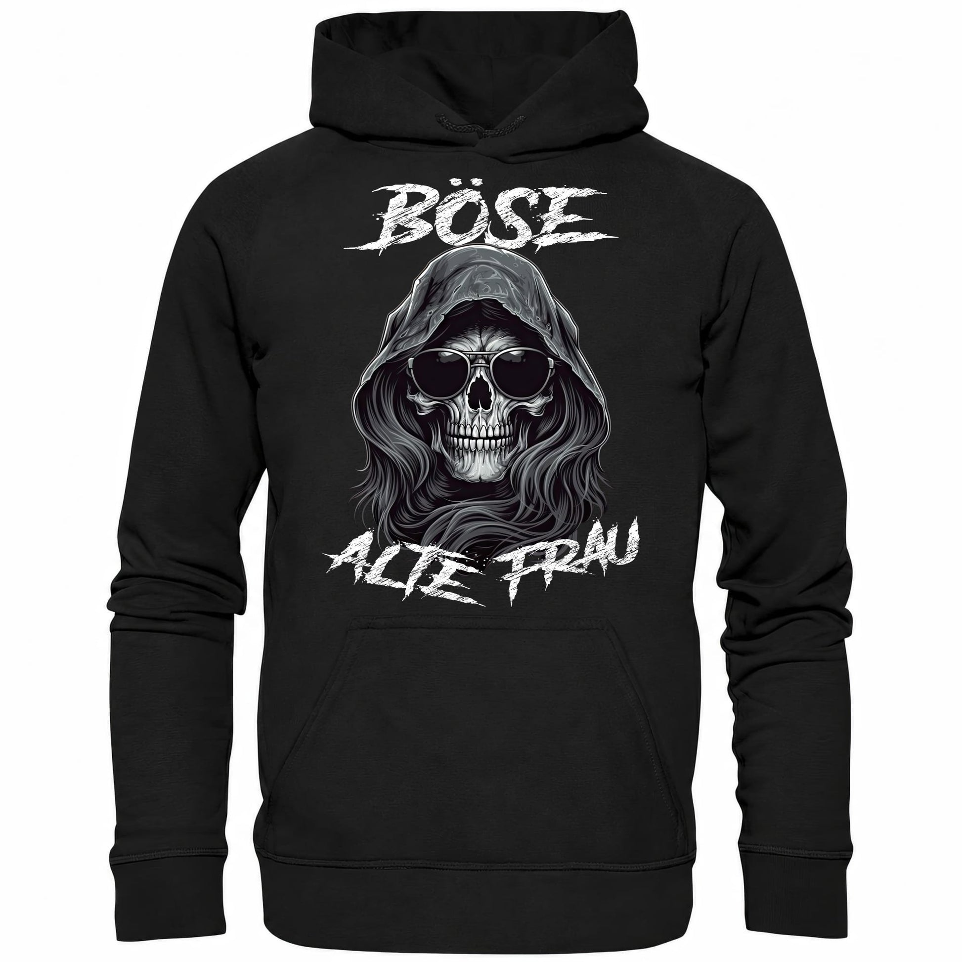 Böse alte Frau II - Hoodie - Totally Wasted