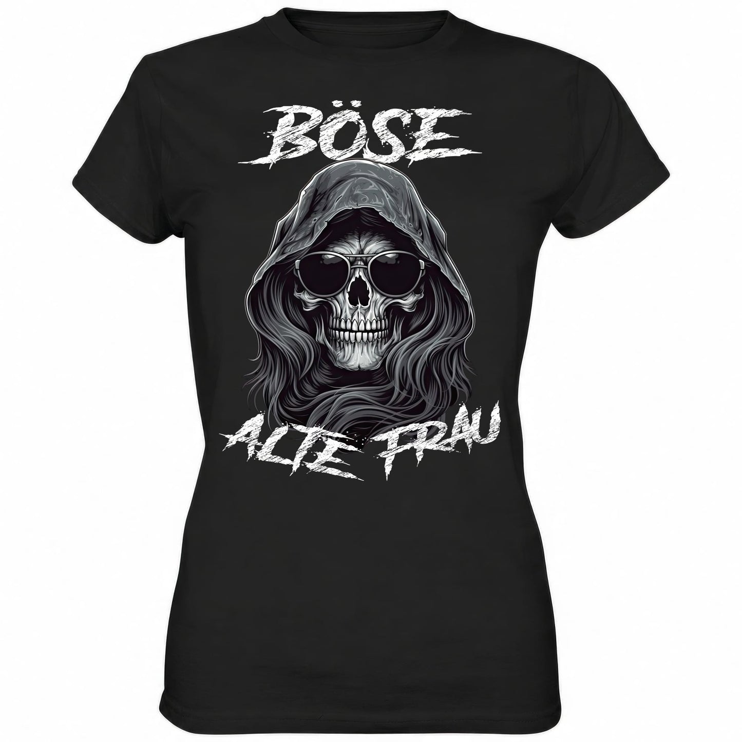 Böse alte Frau II - Ladies Shirt - Totally Wasted