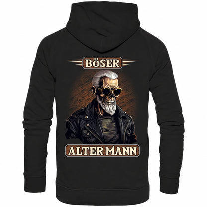 Böser alter Mann III - Backprint Hoodie - Totally Wasted