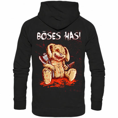 Böses Hasi - Backprint Hoodie - Totally Wasted