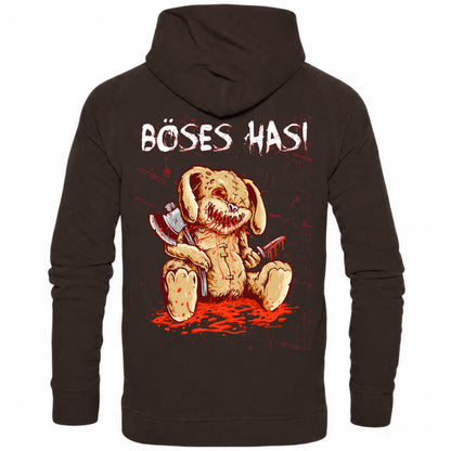 Böses Hasi - Backprint Hoodie - Totally Wasted