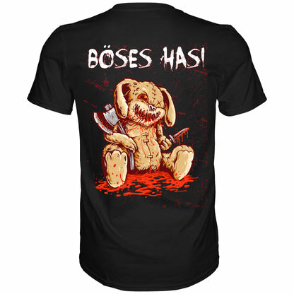 Böses Hasi - Backprint Shirt - Totally Wasted