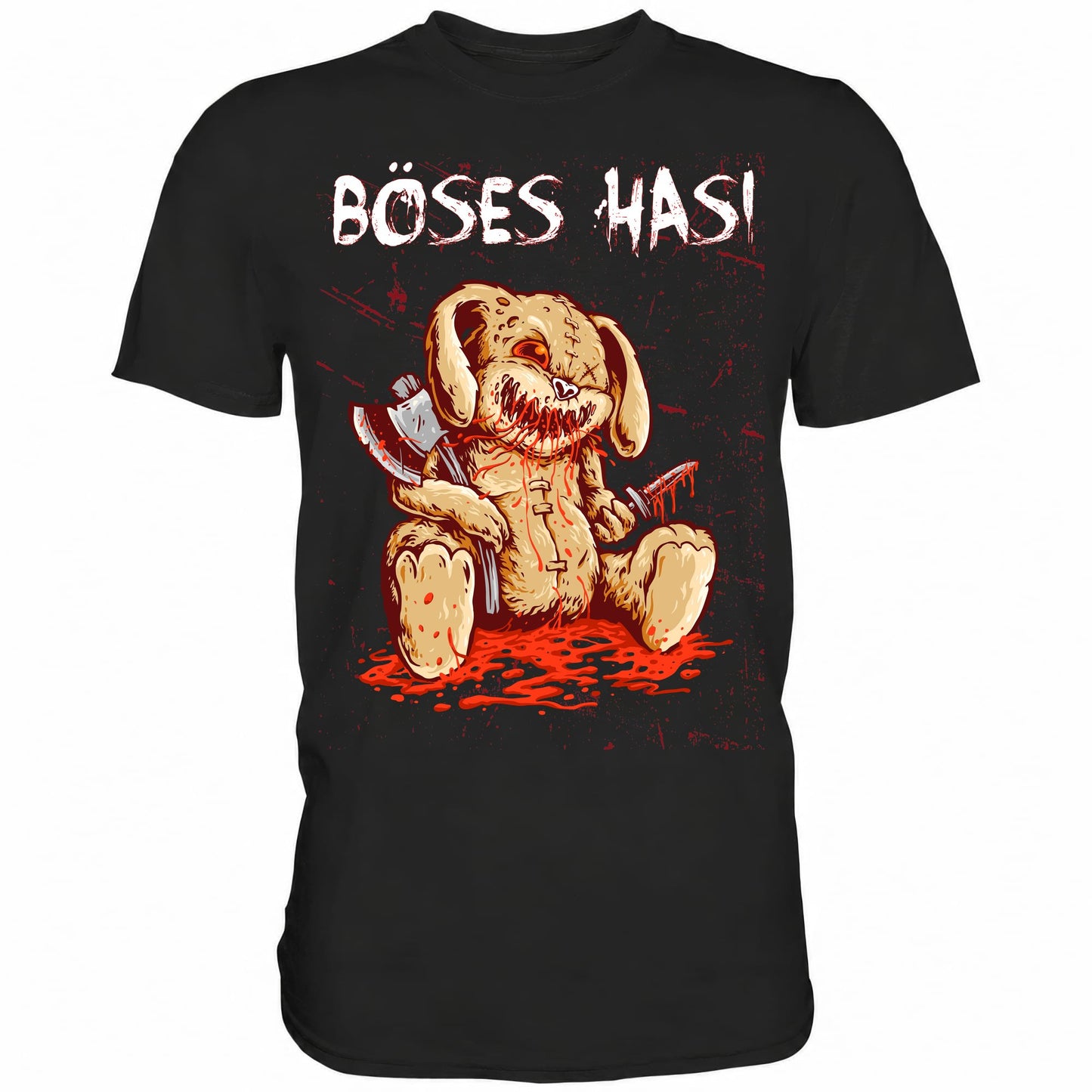 Böses Hasi - Shirt - Totally Wasted
