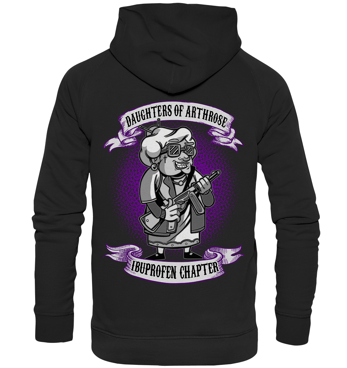 Daughters of Arthrose - Backprint Hoodie - Totally Wasted