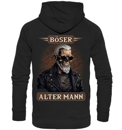 Böser alter Mann III - Backprint Hoodie - Totally Wasted