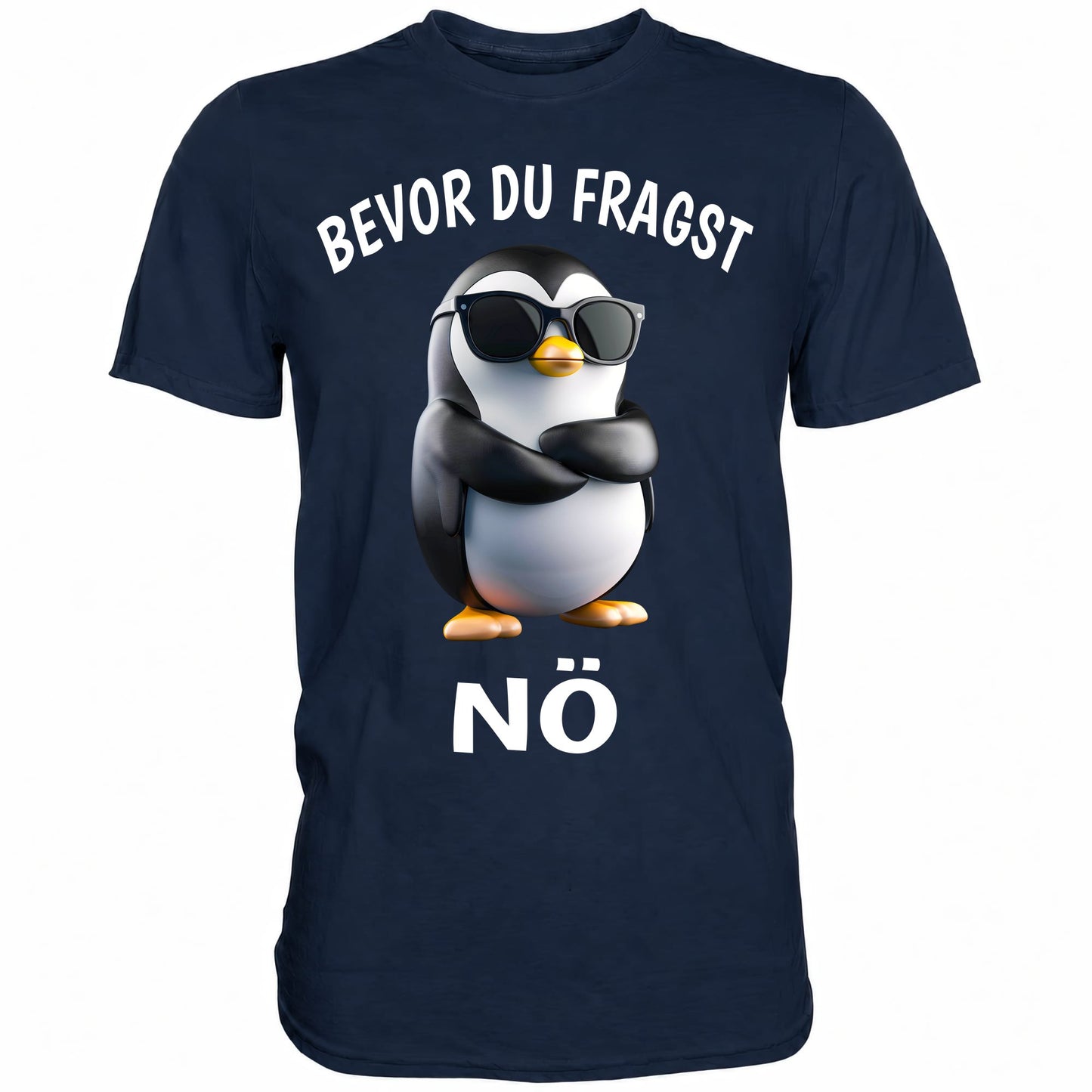 Bevor du fragst - Nö - Shirt - Totally Wasted