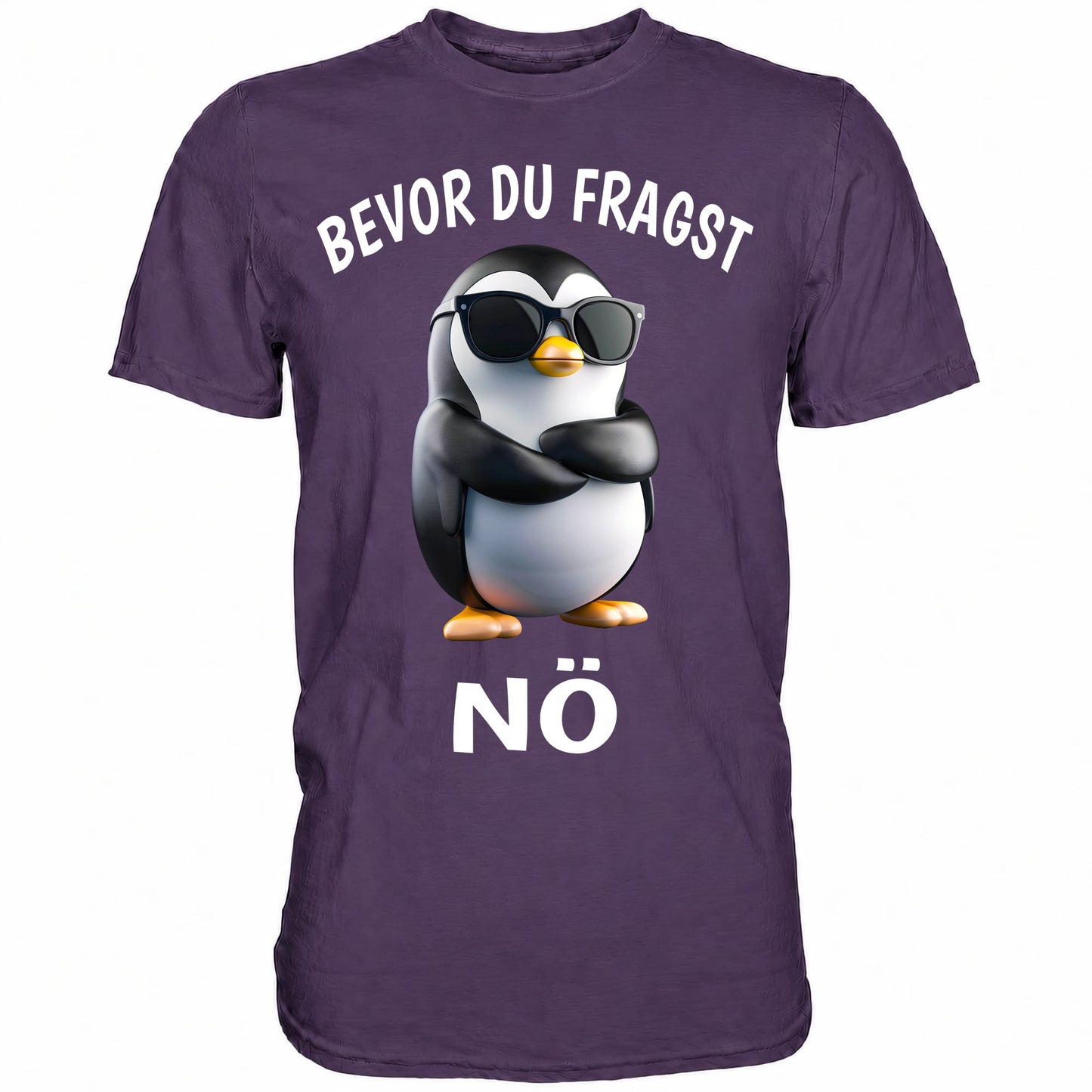 Bevor du fragst - Nö - Shirt - Totally Wasted