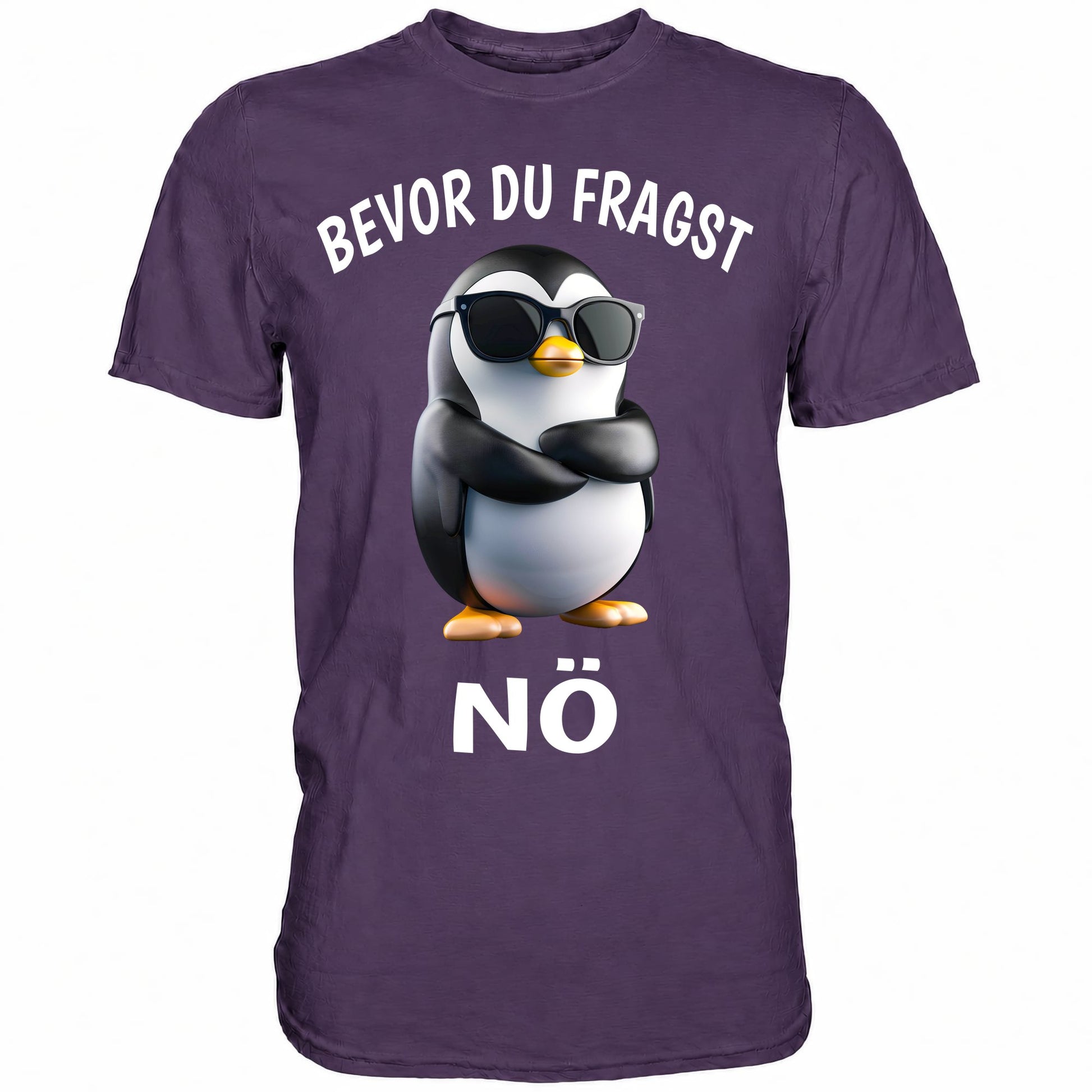 Bevor du fragst - Nö - Shirt - Totally Wasted