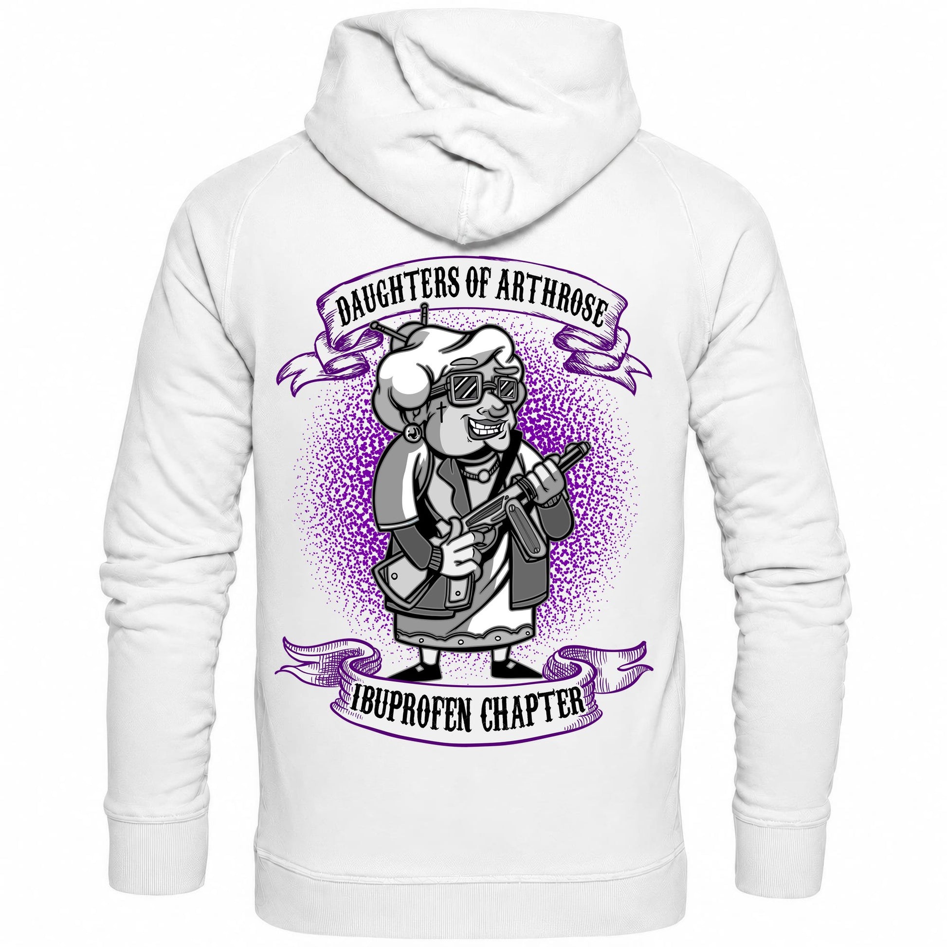 Daughters of Arthrose - Backprint Hoodie - Totally Wasted