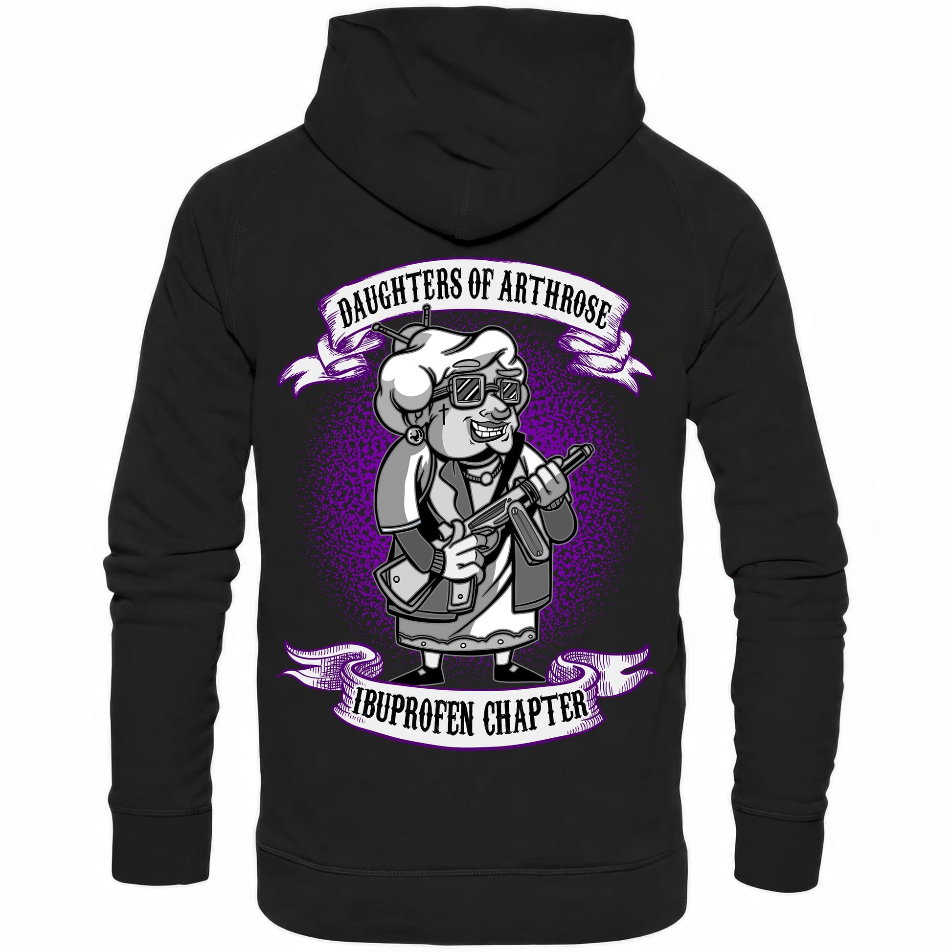 Daughters of Arthrose - Backprint Hoodie - Totally Wasted