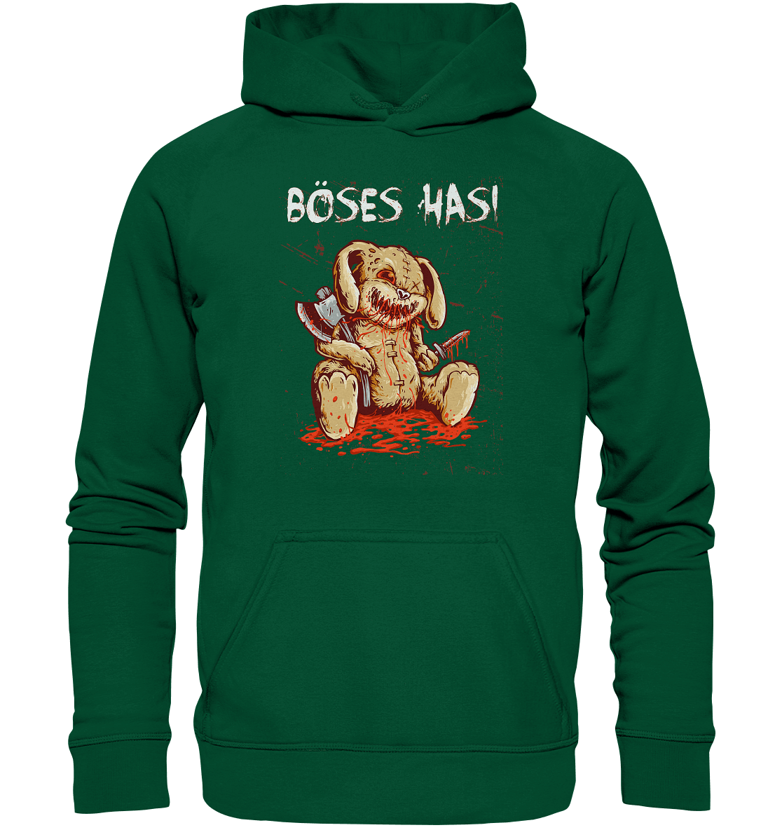 Böses Hasi - Hoodie - Totally Wasted