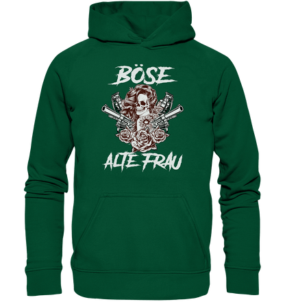 Böse alte Frau - Hoodie - Totally Wasted