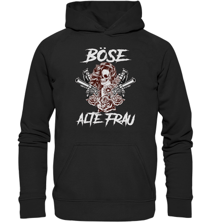 Böse alte Frau - Hoodie - Totally Wasted