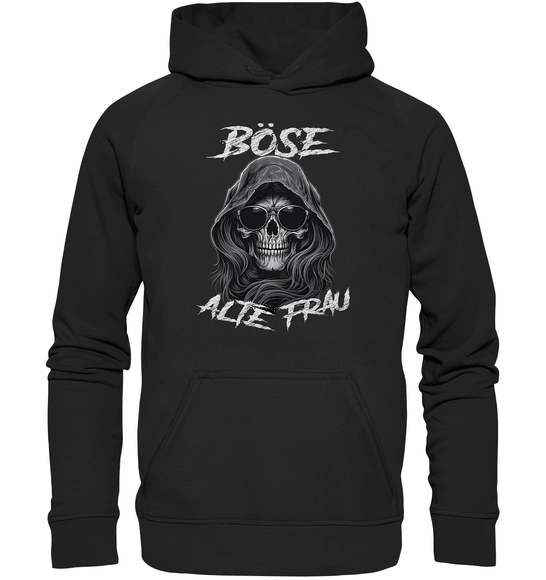 Böse alte Frau II - Hoodie - Totally Wasted