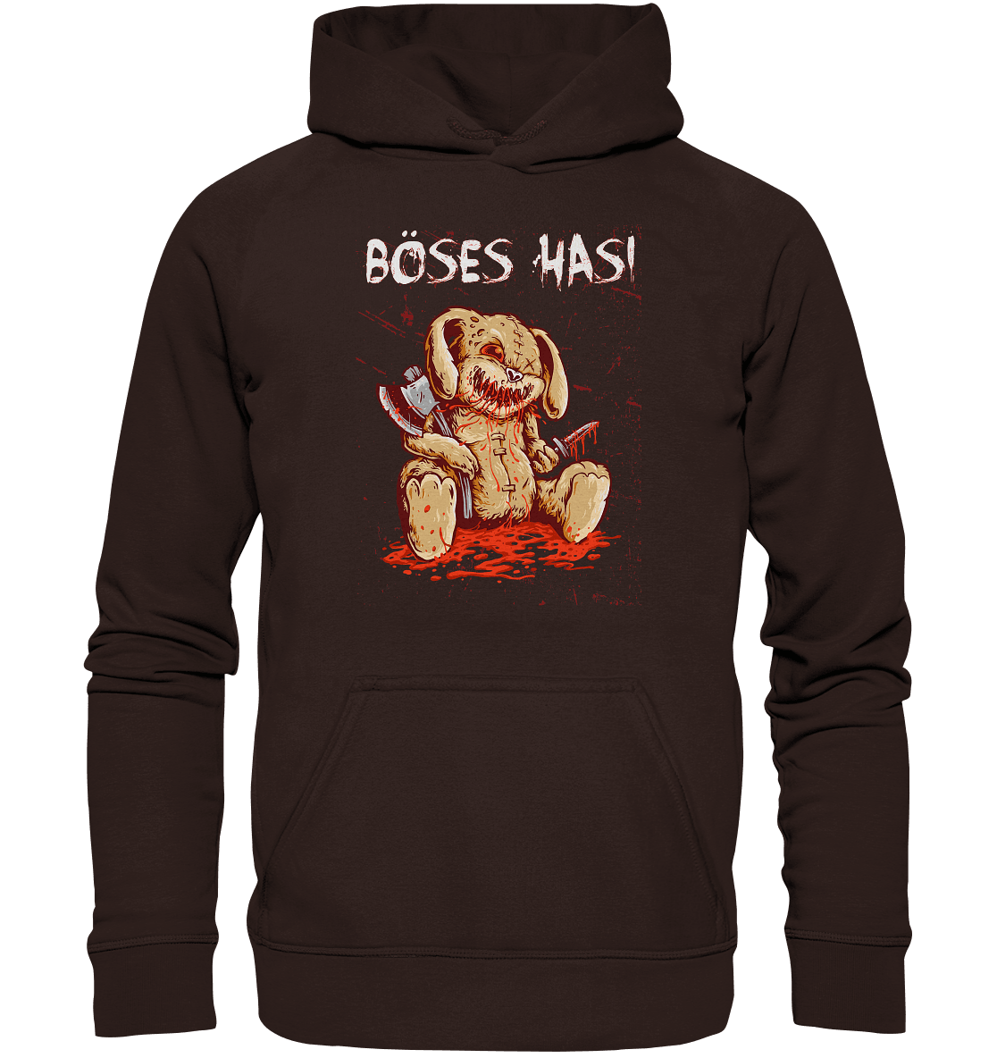 Böses Hasi - Hoodie - Totally Wasted