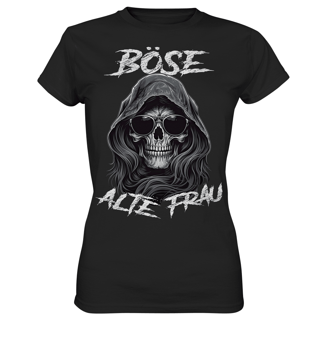 Böse alte Frau II - Ladies Shirt - Totally Wasted