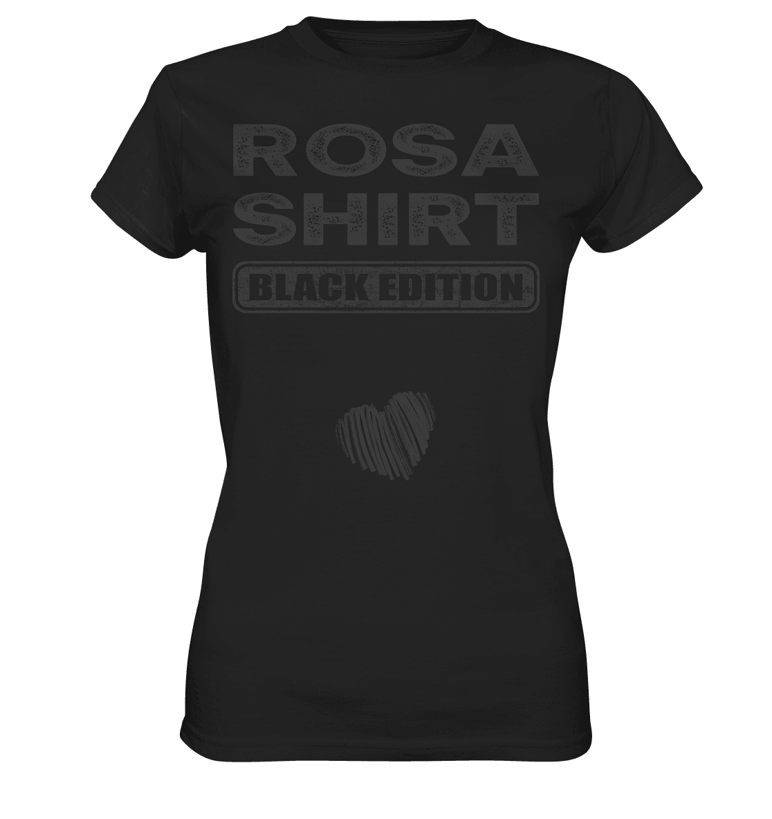 Rosa Shirt II - Black Edition - Ladies Shirt - Totally Wasted