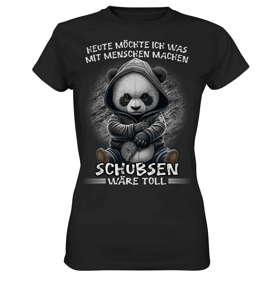 Heute möchte ich was mit Menschen machen..II - Ladies Shirt - Totally Wasted