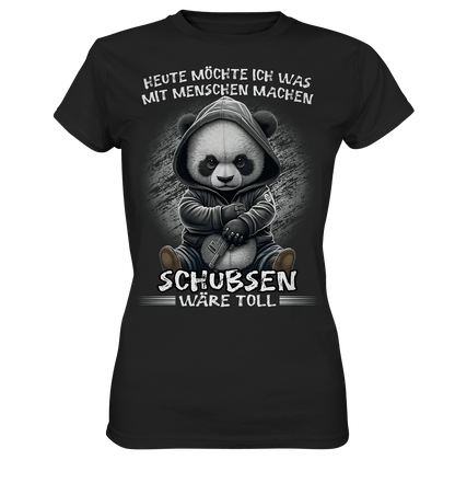 Heute möchte ich was mit Menschen machen..II - Ladies Shirt - Totally Wasted