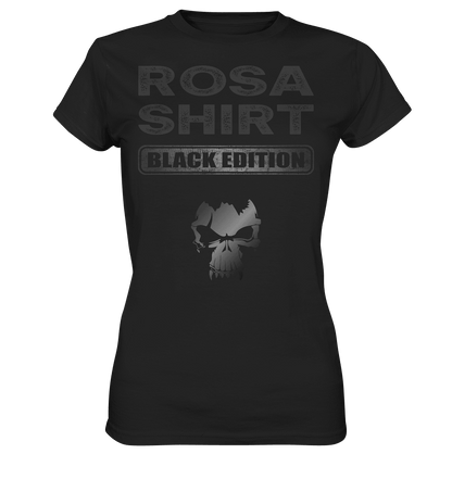 Rosa Shirt - Black Edition - Ladies Shirt - Totally Wasted