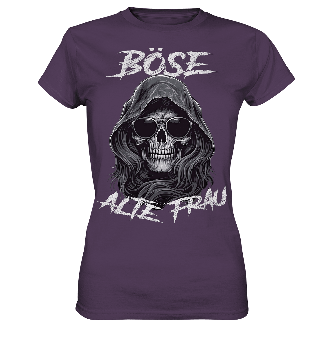 Böse alte Frau II - Ladies Shirt - Totally Wasted