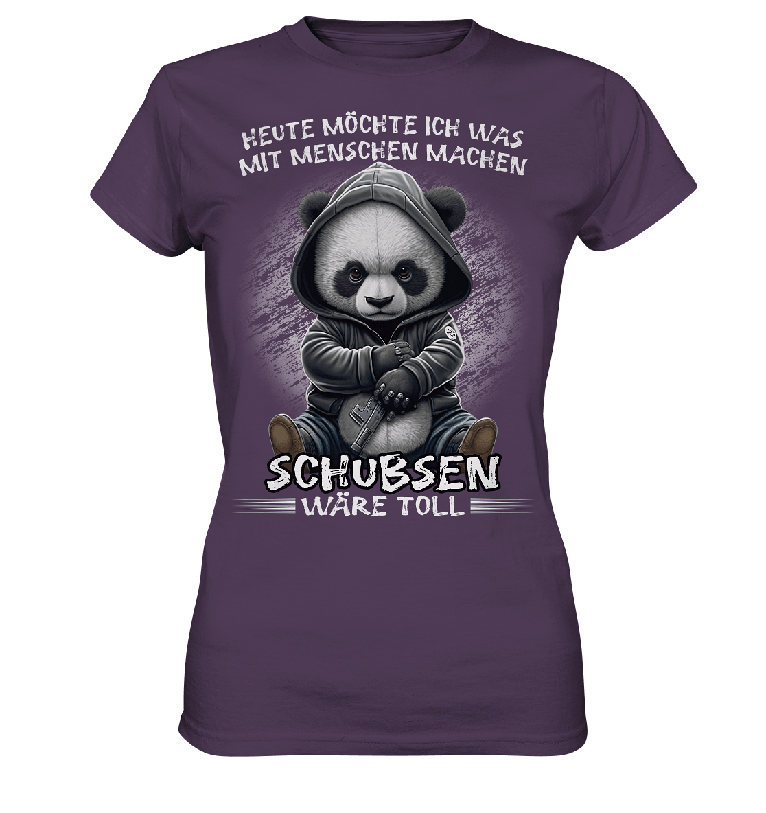 Heute möchte ich was mit Menschen machen..II - Ladies Shirt - Totally Wasted