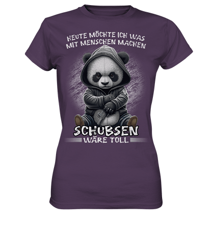 Heute möchte ich was mit Menschen machen..II - Ladies Shirt - Totally Wasted