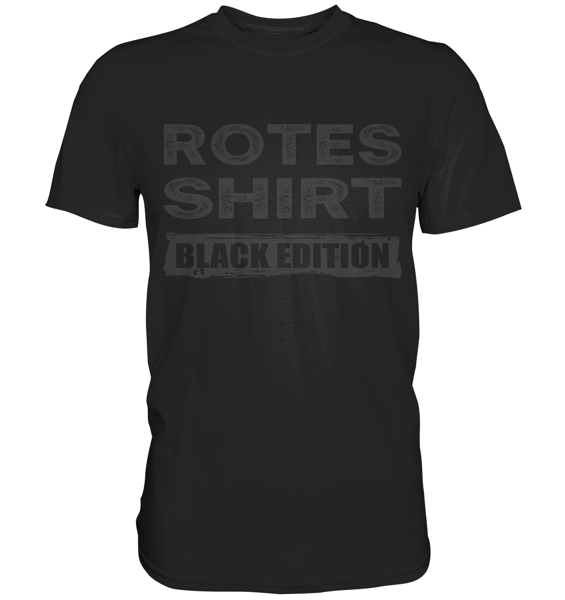 Rotes Shirt - Black Edition