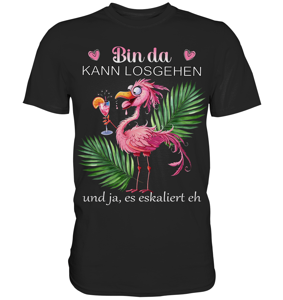 Bin da kann losgehen.. - Shirt