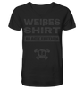 Weißes Shirt II - Black Edition - Men's V-Neck