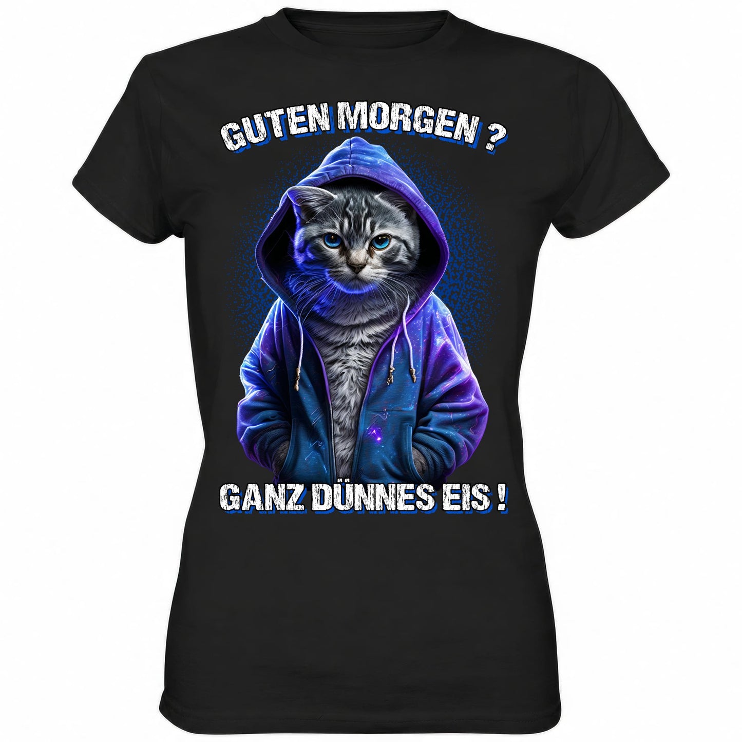 Guten Morgen? Ganz dünnes Eis! - Ladies Shirt - Totally Wasted