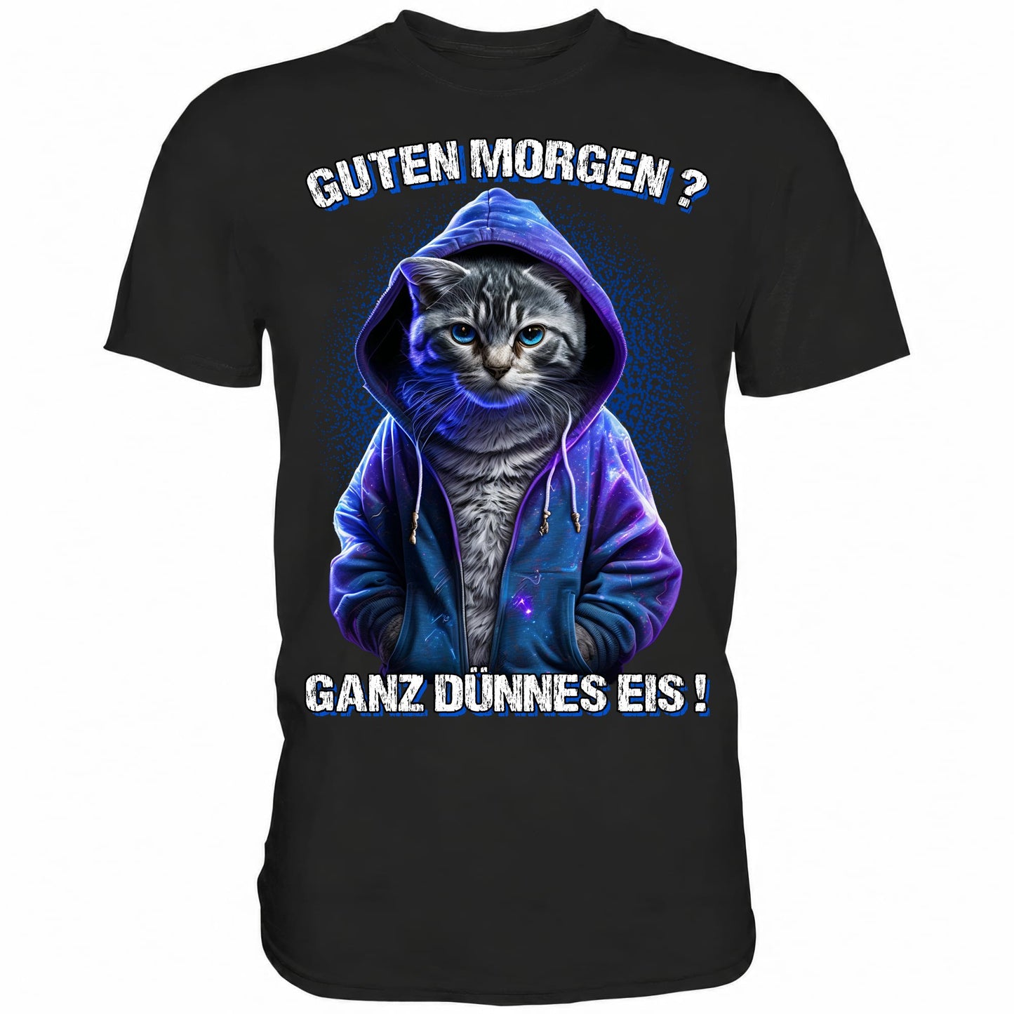 Guten Morgen? Ganz dünnes Eis! - Shirt - Totally Wasted