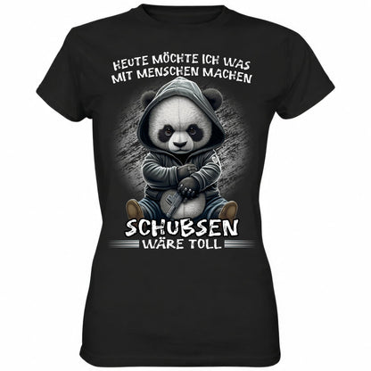 Heute möchte ich was mit Menschen machen..II - Ladies Shirt - Totally Wasted