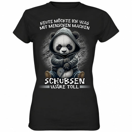 Heute möchte ich was mit Menschen machen..II - Ladies Shirt - Totally Wasted