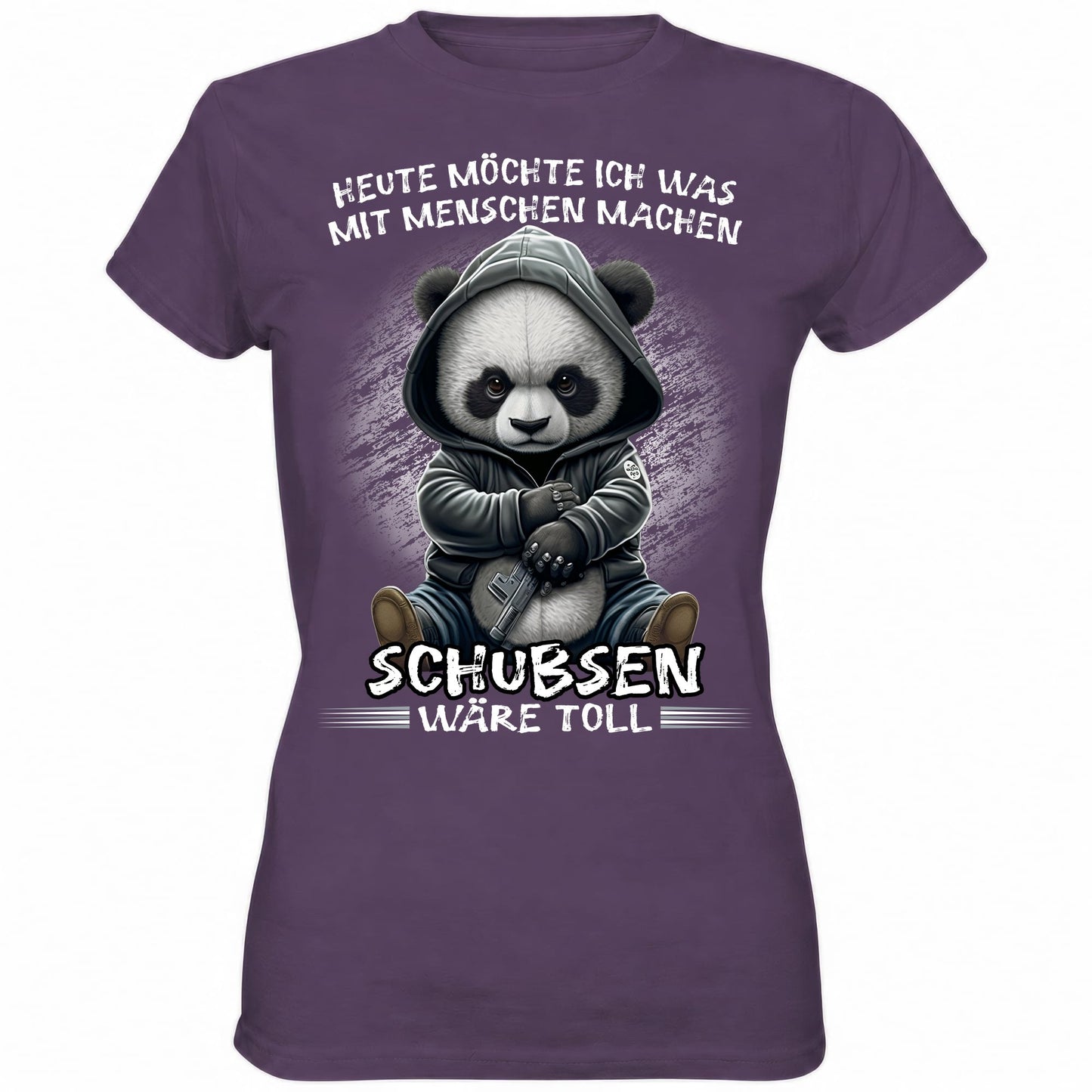 Heute möchte ich was mit Menschen machen..II - Ladies Shirt - Totally Wasted
